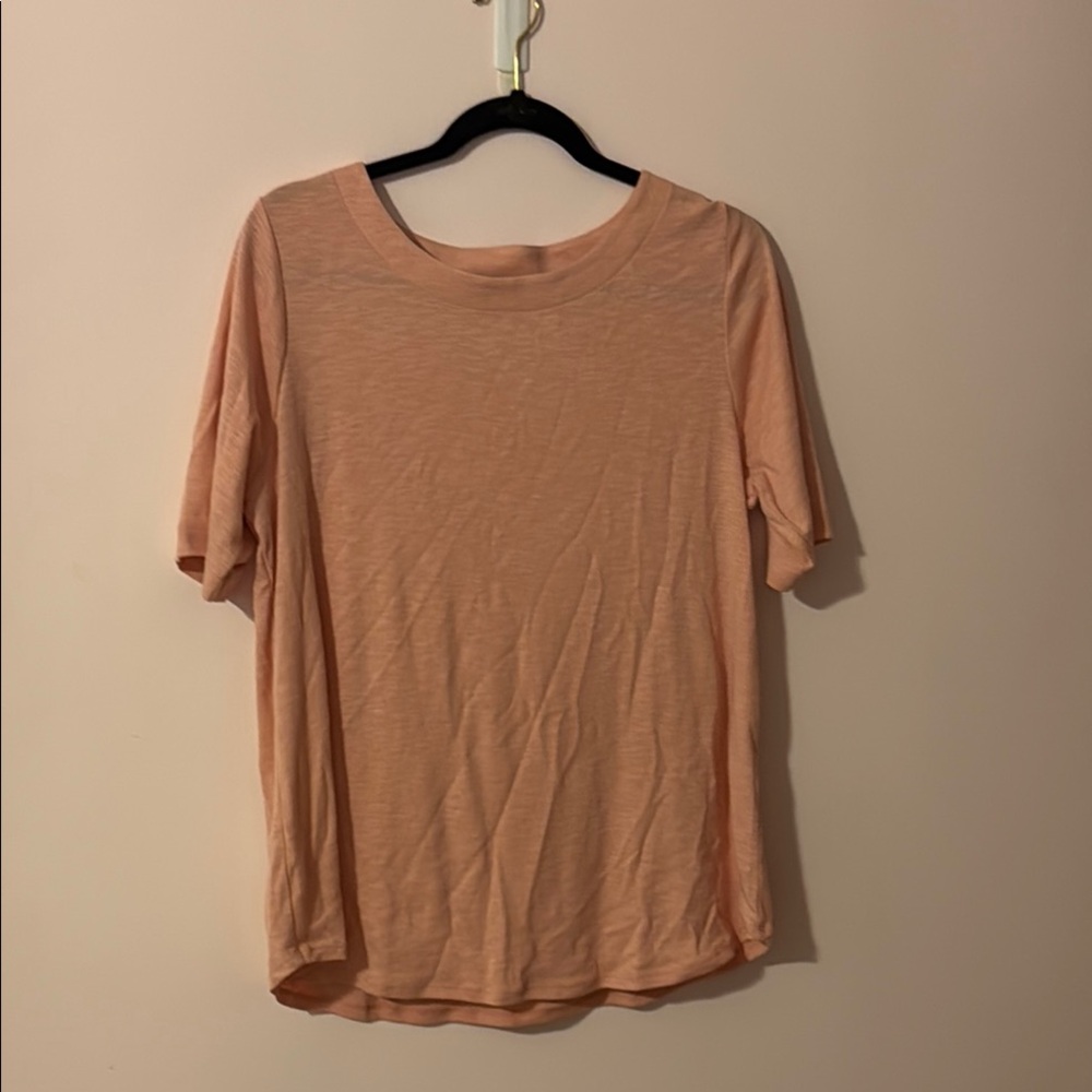 Peach Women's Top